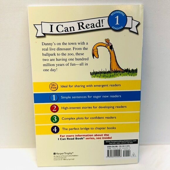 Danny and the Dinosaur I Can Read! Beginning 1 Reading Paperback by Syd Hoff NEW - Picture 2 of 2